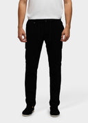 BORGE Trousers Cargo Black