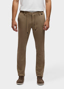 CARSON Trousers Beige Jersey